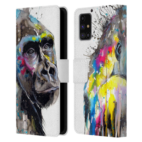 Pixie Cold Animals I See The Future Leather Book Wallet Case Cover For Samsung Galaxy M31s (2020)