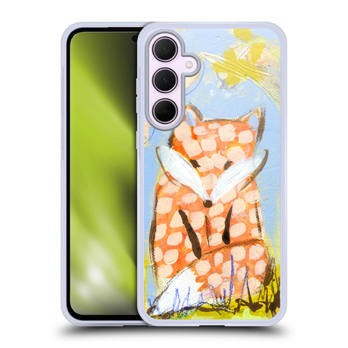 Wyanne Nature Portraits Fox In The Brambles Soft Gel Case for Samsung Galaxy A35 5G