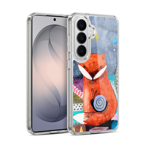 Wyanne Nature Portraits Nighty Nite Fox Soft Gel Case for Samsung Galaxy S26