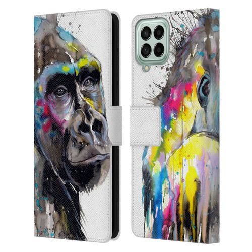 Pixie Cold Animals I See The Future Leather Book Wallet Case Cover For Samsung Galaxy M53 (2022)