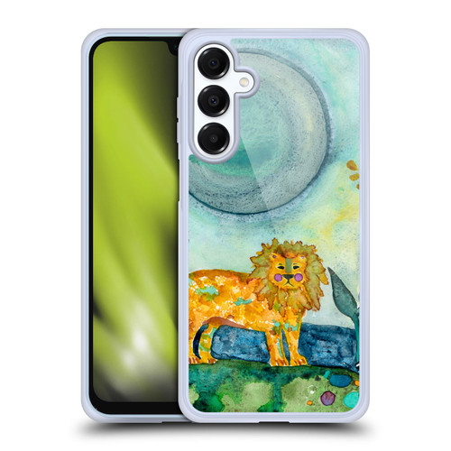 Wyanne Nature Portraits II Painted Lion Soft Gel Case for Samsung Galaxy A16 5G & MagSafe