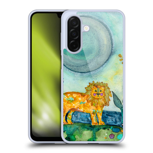Wyanne Nature Portraits II Painted Lion Soft Gel Case for Samsung Galaxy A26 5G
