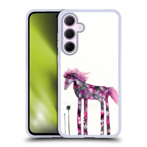 Wyanne Nature Portraits II Pink Painted Pony Soft Gel Case for Samsung Galaxy A35 5G