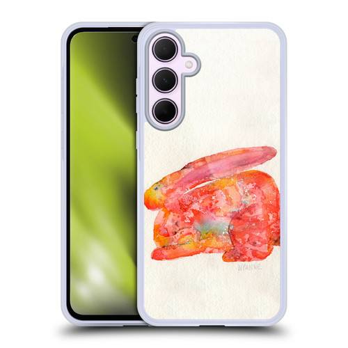 Wyanne Nature Portraits II Red Rabbit Soft Gel Case for Samsung Galaxy A35 5G