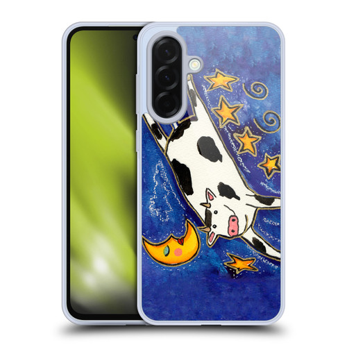 Wyanne Nature Portraits II Moon and Cow Soft Gel Case for Samsung Galaxy A36 5G