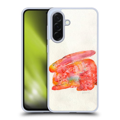 Wyanne Nature Portraits II Red Rabbit Soft Gel Case for Samsung Galaxy A36 5G