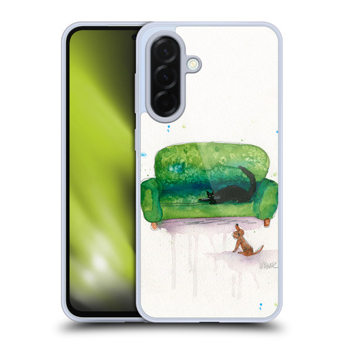 Wyanne Nature Portraits II Couch Cat and Dog Soft Gel Case for Samsung Galaxy A36 5G
