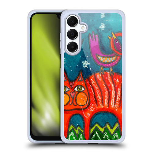 Wyanne Cat Birdy Got My Tail Kitty Soft Gel Case for Samsung Galaxy A16 5G & MagSafe