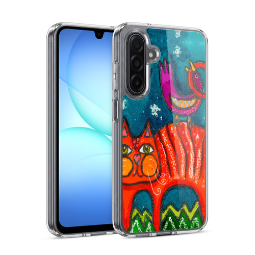 Wyanne Cat Birdy Got My Tail Kitty Soft Gel Case for Samsung Galaxy A17 4G / 5G