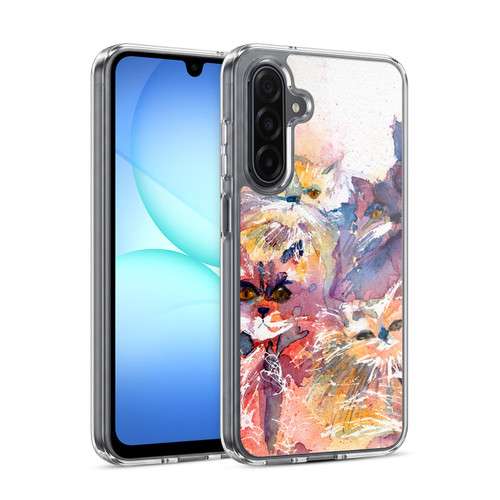 Wyanne Cat Four Kitties Soft Gel Case for Samsung Galaxy A17 4G / 5G