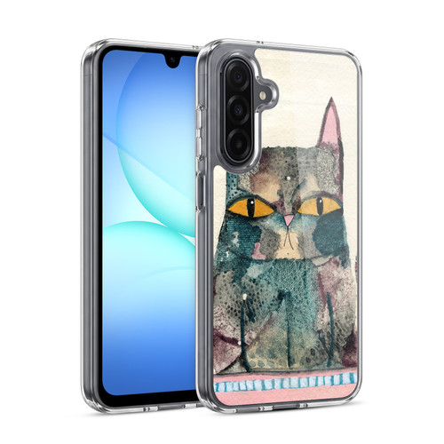 Wyanne Cat Kitty Painting Soft Gel Case for Samsung Galaxy A17 4G / 5G