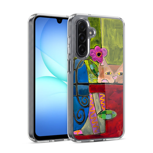 Wyanne Cat Peek A Boo Kitty Soft Gel Case for Samsung Galaxy A17 4G / 5G