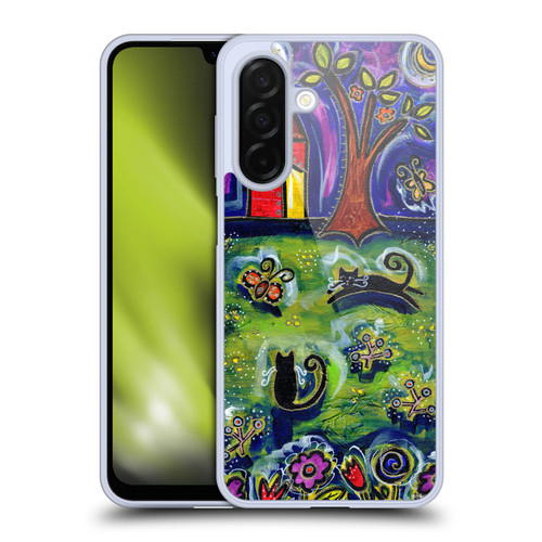 Wyanne Cat Barnyard Kitties At Midnight Soft Gel Case for Samsung Galaxy A26 5G