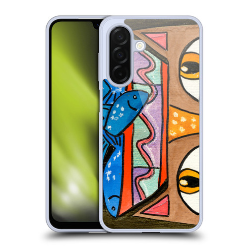 Wyanne Cat Kitty With Fish Bowl Hat Soft Gel Case for Samsung Galaxy A26 5G