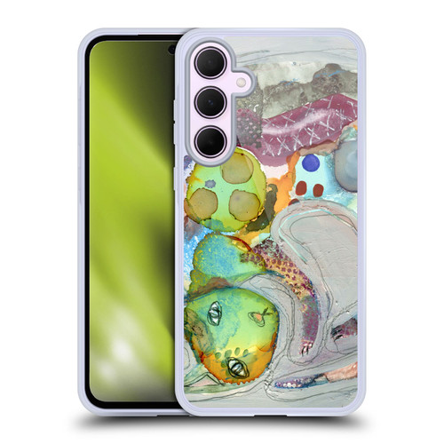 Wyanne Cat No Treat Blues Soft Gel Case for Samsung Galaxy A35 5G
