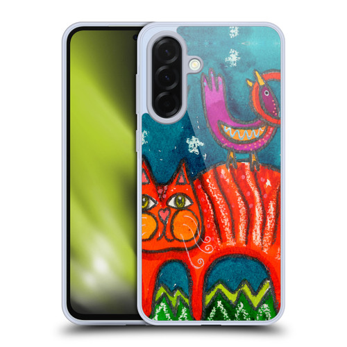 Wyanne Cat Birdy Got My Tail Kitty Soft Gel Case for Samsung Galaxy A36 5G