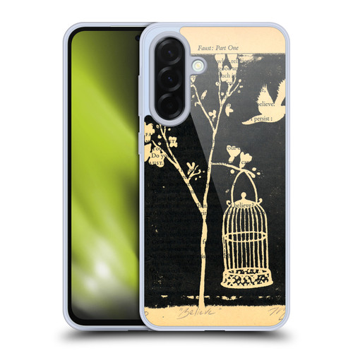 Wyanne Birds Believe Gocco Print Soft Gel Case for Samsung Galaxy A36 5G