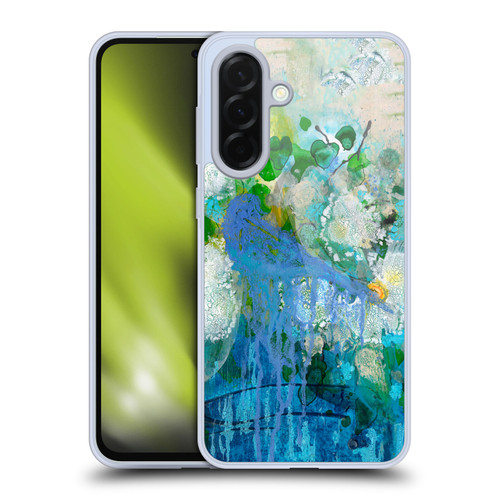 Wyanne Birds Bluebird Reflections Soft Gel Case for Samsung Galaxy A36 5G
