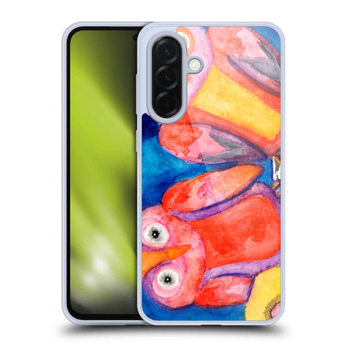 Wyanne Birds Pair of Owls Soft Gel Case for Samsung Galaxy A36 5G