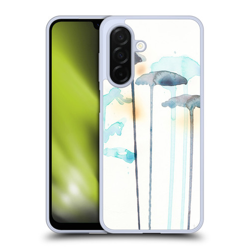 Wyanne Nature Blue Botanical Watercolour Soft Gel Case for Samsung Galaxy A26 5G