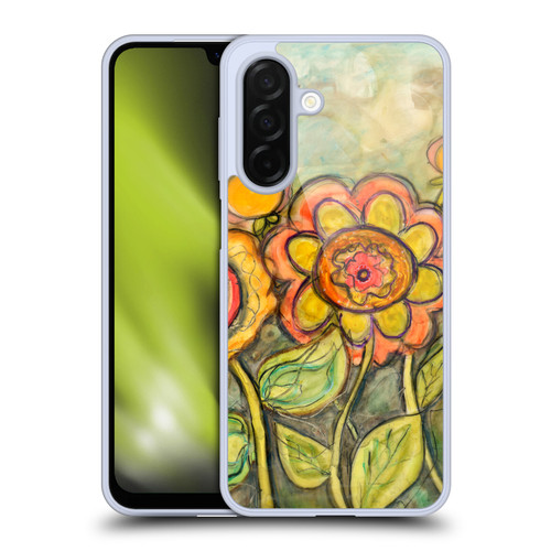 Wyanne Nature Orange and Yellow Flowers Soft Gel Case for Samsung Galaxy A26 5G