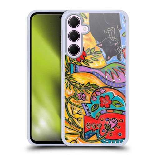 Wyanne Nature Flower Shop Catnap Soft Gel Case for Samsung Galaxy A35 5G