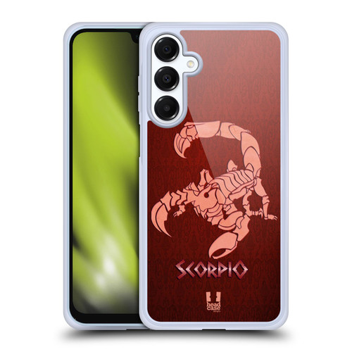Head Case Designs Zodiac Signs Scorpio Soft Gel Case for Samsung Galaxy A16 5G & MagSafe