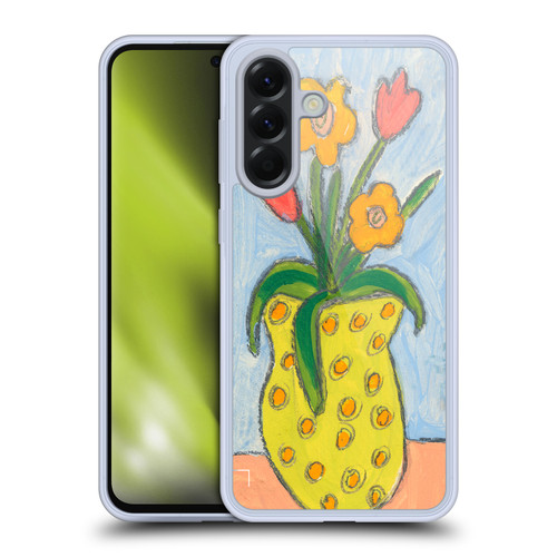 Wyanne Nature Little Vase Of Flowers Soft Gel Case for Samsung Galaxy A56 5G