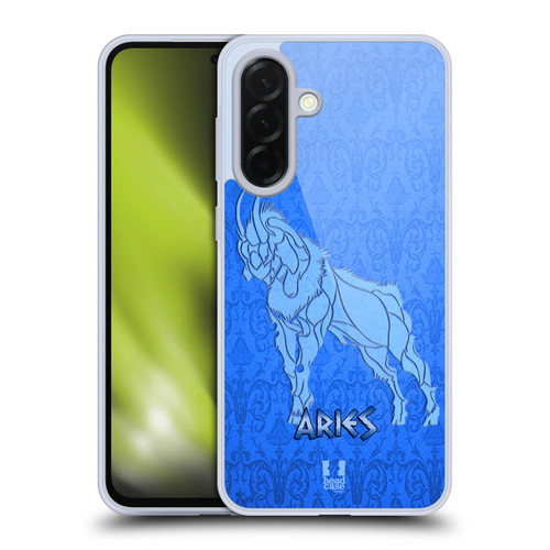 Head Case Designs Zodiac Signs Aries Soft Gel Case for Samsung Galaxy A36 5G