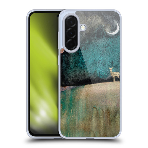 Wyanne Nature 2 Deer and Moon Soft Gel Case for Samsung Galaxy A36 5G