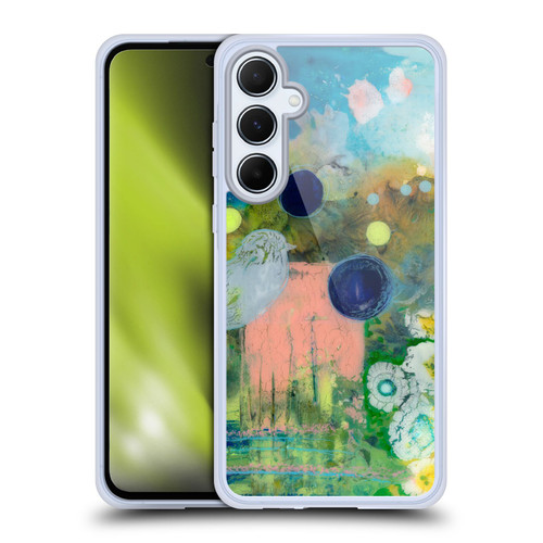 Wyanne Nature 2 Bird Painting Soft Gel Case for Samsung Galaxy A55 5G