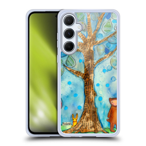 Wyanne Nature 2 Painting and Collage Soft Gel Case for Samsung Galaxy A55 5G