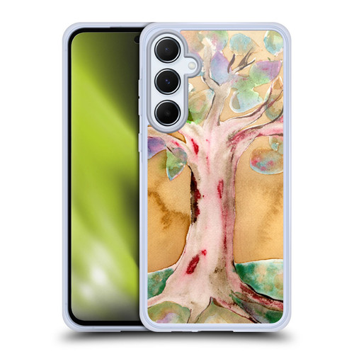 Wyanne Nature 2 Watercolour Tree Soft Gel Case for Samsung Galaxy A55 5G