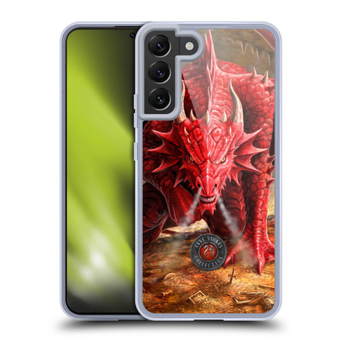 Anne Stokes Dragons Lair Soft Gel Case for Samsung Galaxy S22+ 5G & MagSafe