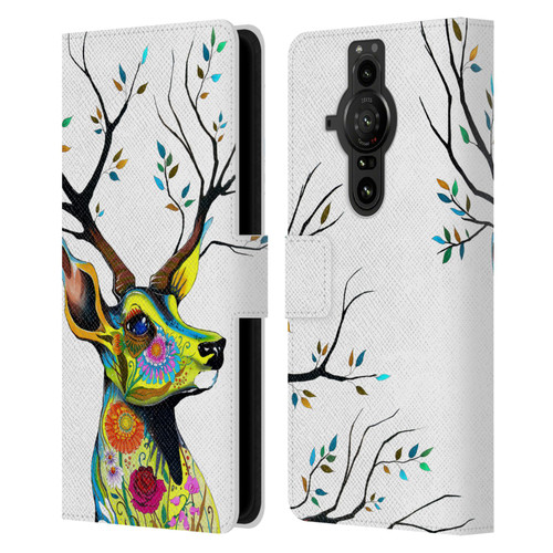 Pixie Cold Animals King Of The Forest Leather Book Wallet Case Cover For Sony Xperia Pro-I