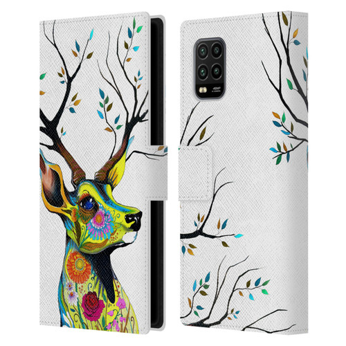 Pixie Cold Animals King Of The Forest Leather Book Wallet Case Cover For Xiaomi Mi 10 Lite 5G