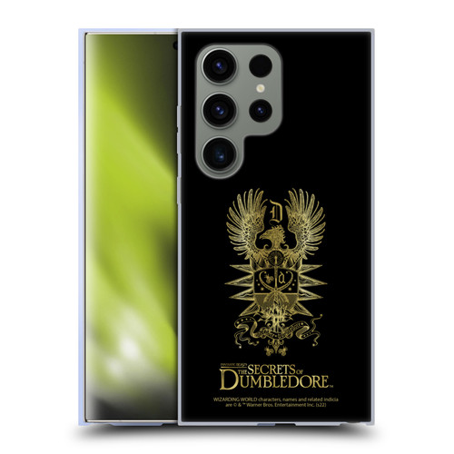 Fantastic Beasts: Secrets of Dumbledore Graphics Dumbledore's Crest Soft Gel Case for Samsung Galaxy S24 Ultra 5G & MagSafe