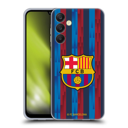 FC Barcelona 2022/23 Crest Kit Home Soft Gel Case for Samsung Galaxy A25 5G