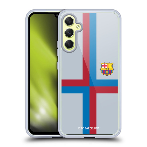 FC Barcelona 2022/23 Crest Kit Third Soft Gel Case for Samsung Galaxy A34 5G