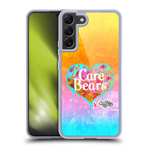 Care Bears Graffiti Collection by Murwalls Heart Tag Soft Gel Case for Samsung Galaxy S22+ 5G & MagSafe
