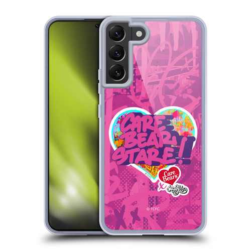 Care Bears Graffiti Collection by Murwalls Stare Soft Gel Case for Samsung Galaxy S22+ 5G & MagSafe