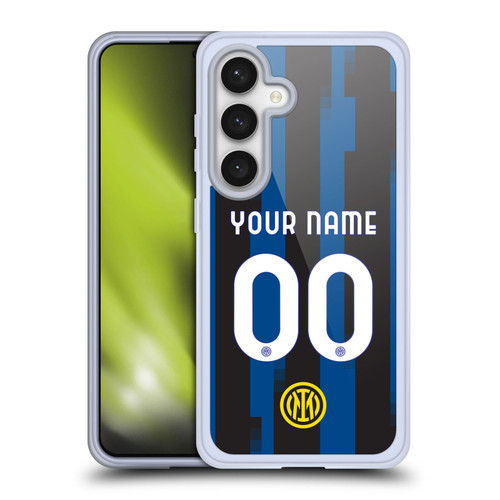 Custom Customised Personalised Inter Milan 2023/24 Kit Home Soft Gel Case for Samsung Galaxy S24 5G