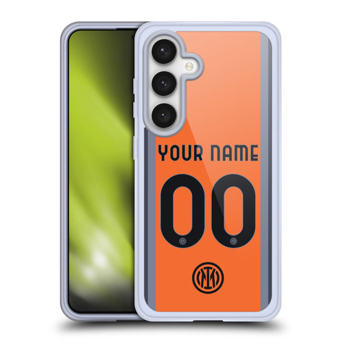 Custom Customised Personalised Inter Milan 2023/24 Kit Third Soft Gel Case for Samsung Galaxy S24 5G