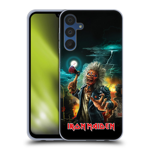 Iron Maiden Key Art Run For Your Lives Soft Gel Case for Samsung Galaxy A15 & MagSafe