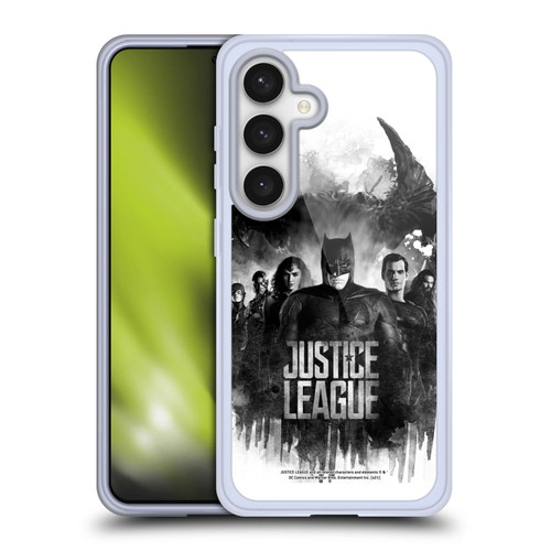 Zack Snyder's Justice League Snyder Cut Composed Art Group Watercolour Soft Gel Case for Samsung Galaxy S24 5G & MagSafe