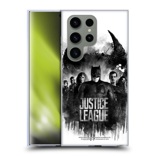 Zack Snyder's Justice League Snyder Cut Composed Art Group Watercolour Soft Gel Case for Samsung Galaxy S24 Ultra 5G & MagSafe
