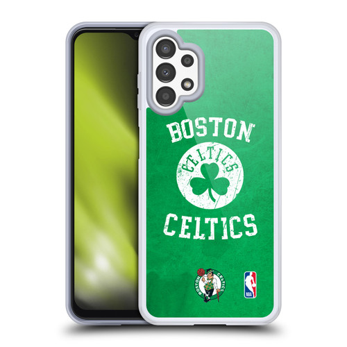 NBA Boston Celtics Distressed Soft Gel Case for Samsung Galaxy A13 (2022)