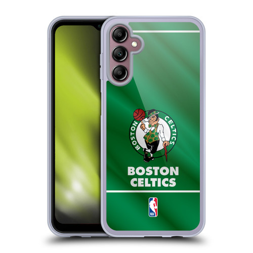 NBA Boston Celtics Horizontal Banner Soft Gel Case for Samsung Galaxy A14 5G