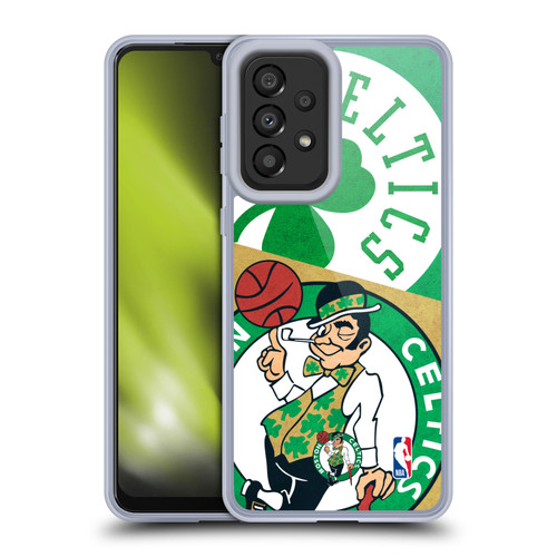 NBA Boston Celtics Half Oversized Soft Gel Case for Samsung Galaxy A33 5G (2022)