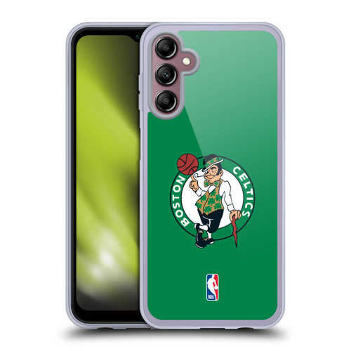 NBA Boston Celtics Plain Soft Gel Case for Samsung Galaxy A14 5G
